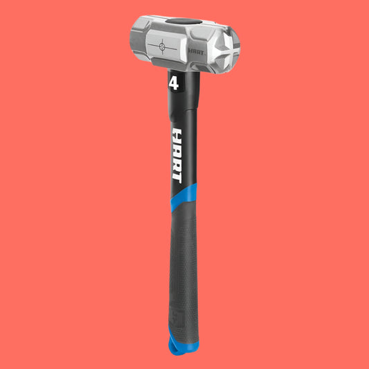 4-Pound Sledge Hammer, Fiberglass Handle, New Condition