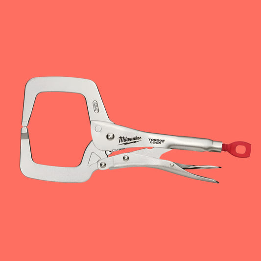 11 In. Torque Lock Locking C-Clamp with Regular Jaws