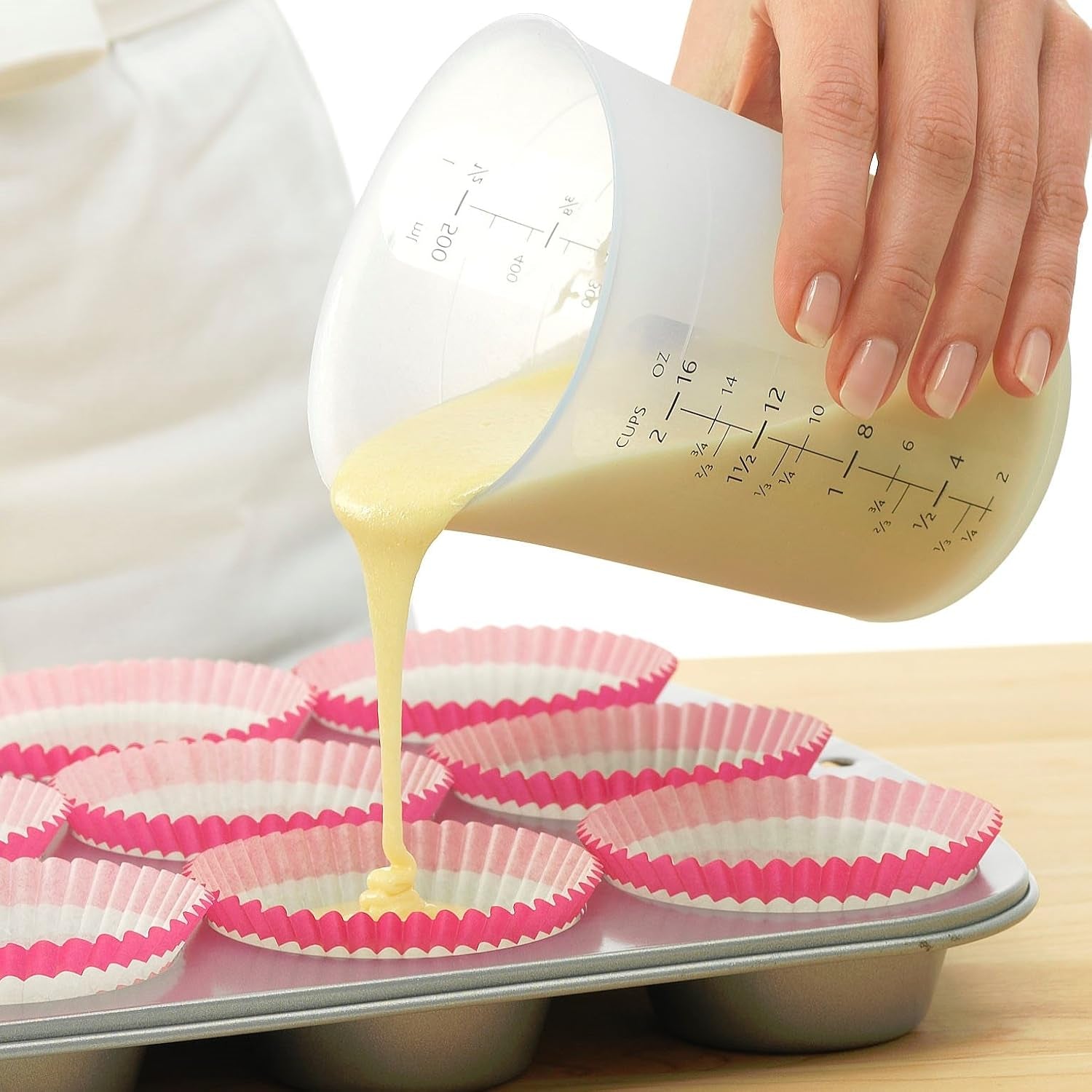 Silicone Measuring Cup (2-Cup Capacity)