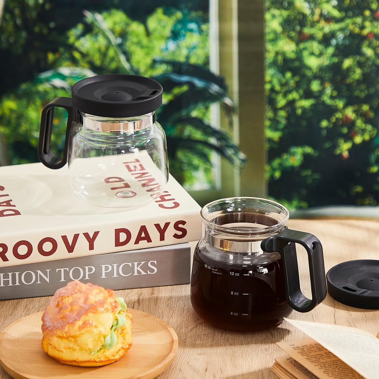 16 oz novelty coffee pot mug with spill proof lid for office